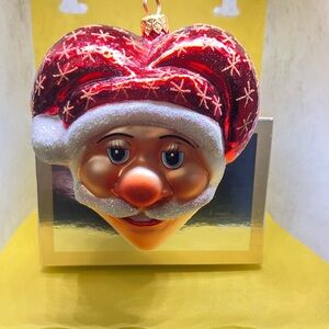 Christopher Radko 1996 Gotta Love Him Santa Christmas Holiday Ornament